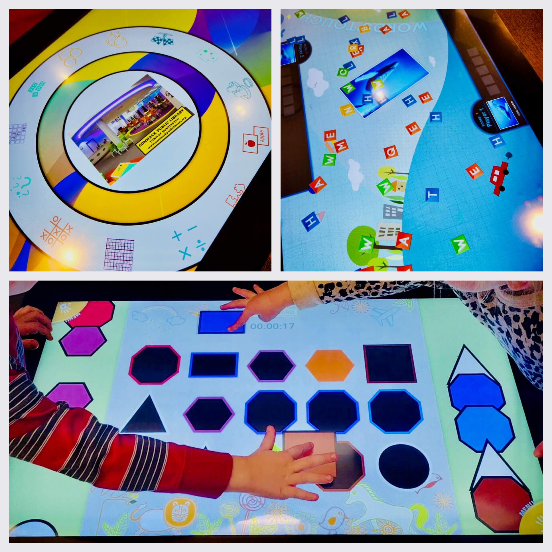 After-Mouse Interactive Play Touch Table at Commack Public Library After-Mouse Interactive Play Touch Table at Commack Public Library