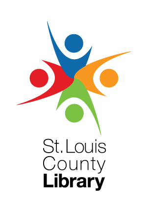 St. Louis County Library vertical logo